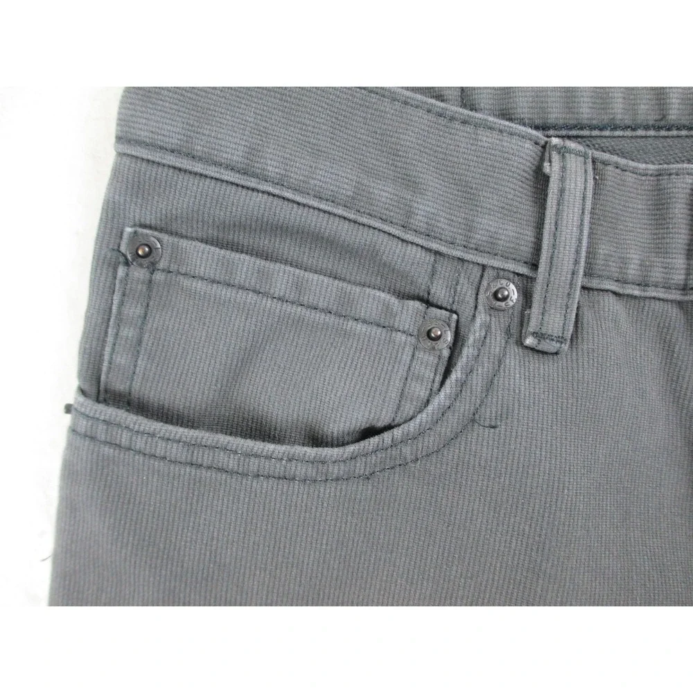Levi's 511 Pants Boys 18 Regular Gray Denim Jeans Skinny Pockets Youth Kid 29X29
